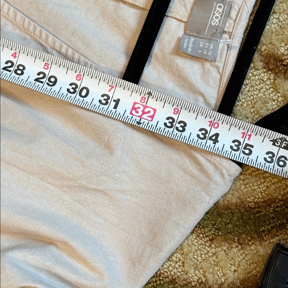 ASOS Button Through Mini Casual Skater Dress - Picture 12 of 14